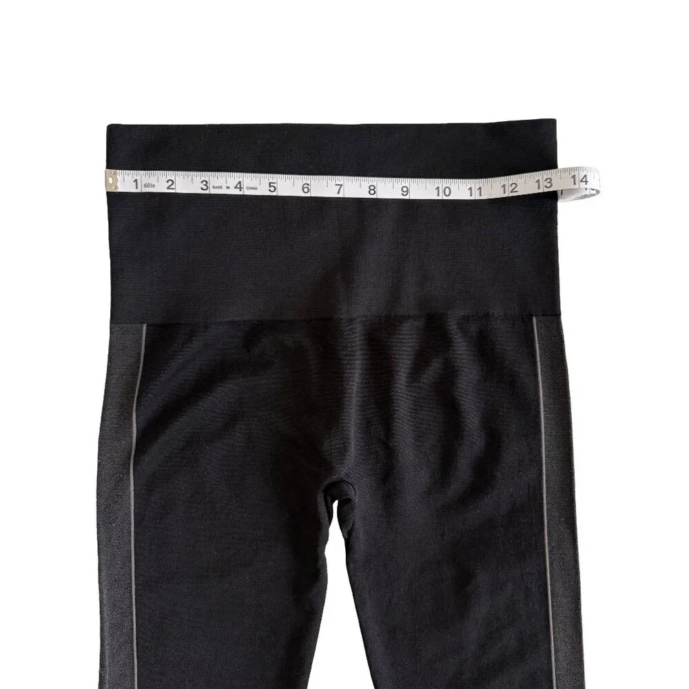 Assets by Spanx Black High-Waist‎ Leggings Size L